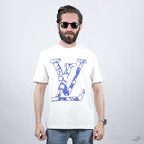LV Ski Short Sleeved Cotton Crewneck - Photo 1