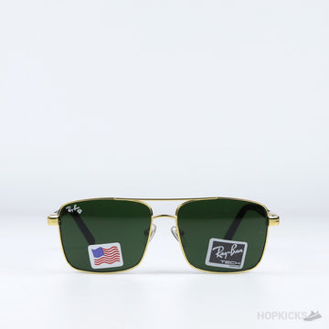 Ray-Ban Classic Golden Square Shades (Premium Batch)