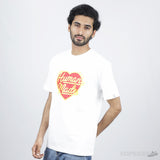 Human Made Red Heart Logo White T-Shirt - Photo 4