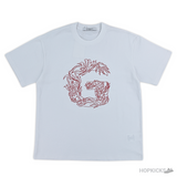 Givenchy Monogram Embroidered Logo New T-Shirt (Imported Premium Finish) - Photo 1