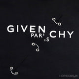 Givenchy Metal Details Black Sweatshirt - Photo 3