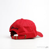 Rose Embroidered Logo Red Cap - Photo 3
