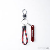 Supreme Skateboard Keychain With Stylish Rope - Photo 1