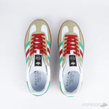 Adidas x Gucci Gazelle White Green Red (Premium Plus Batch) - Photo 11