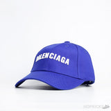 Bale*ciaga White Logo Blue Cap - Photo 1
