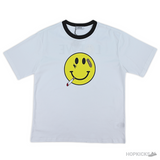 Loewe Smiley Printed White T-Shirt (Imported Premium Finish) - Photo 1