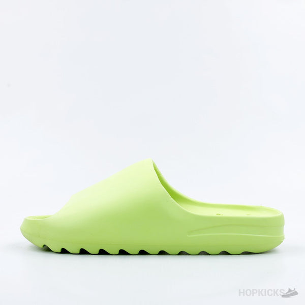 ADI Yeezy Slide "GLOW GREEN" (Fresh June 25 Batch)