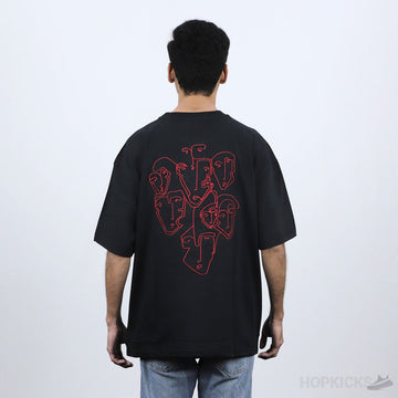 DFF Graphic Black T-Shirt (Economy Batch)