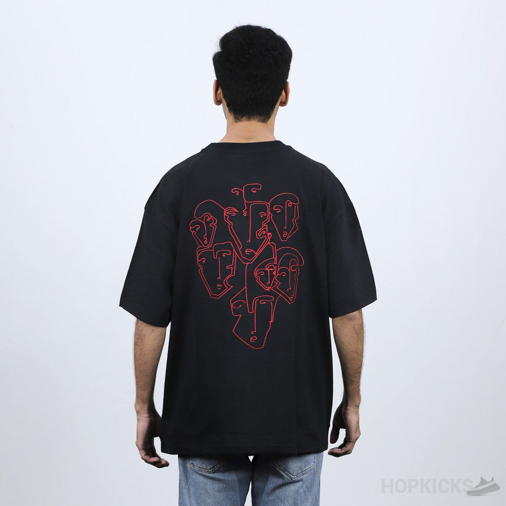 DFF Graphic Black T-Shirt (Economy Batch)