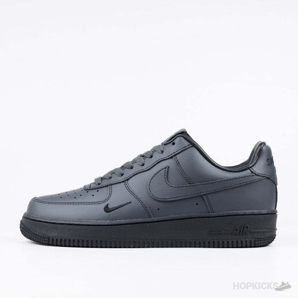 SWOOSH x Nike Air Force 1 Low "Triple Triple Black" (Premium Plus Batch)