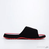 Air Jordan Hydro 5 Retro Black Red Slides - Photo 3