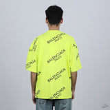 Balenciaga Paris Oversized Neon T-Shirt (Economy Batch) - Photo 4