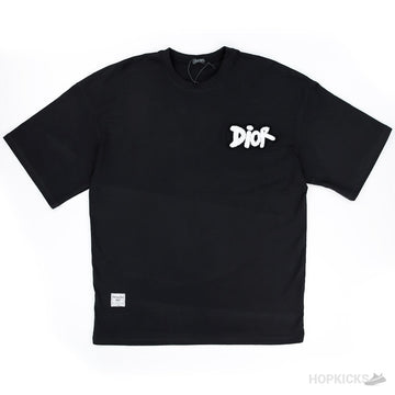Dior Embroided Logo T-shirt