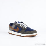 Nike SB Dunk Low Tweed Midnight Navy Corduroy (Premium Plus Batch) - Photo 2