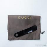 Men's Gucci Jordaan Crocodile Loafer Black (Dot Perfect) - Photo 13