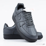 SWOOSH x Nike Air Force 1 Low "Triple Triple Black" (Premium Plus Batch) - Photo 21