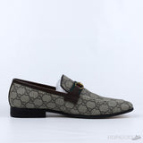 Gucci Supreme Canvas Horsebit Web Loafer (Dot Perfect) - Photo 6