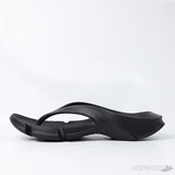Bale*ciaga Black Flip-Flops - Photo 1
