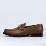 Gucci Cara Logo Brown Loafer (Dot Perfect) - Photo 1