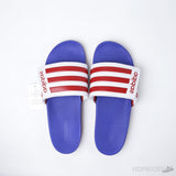 Adilette Core Blue Red Slides - Photo 13