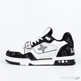 Louis Vuitton Trainer 54 White Green (Dot Perfect) - Photo 1