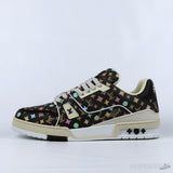 Louis Vuitton Trainer 'Mocha Multicolor' (Premium Plus Batch) - Photo 1