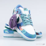 Nike Futura Laboratories x Dunk SB Low Bleached Aqua (Premium Plus Batch) - Photo 21