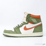 Air Jordan 1 High OG Craft Celadon (Dot Perfect) - Photo 1
