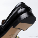 Gucci Logo-Plaque Leather Loafer (Dot Perfect) - Photo 13