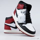 Air Jordan 1 High OG "Black Toe" Reimagined (Dot Perfect) - Photo 10