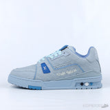 Louis Vuitton Trainer 'Blue' (Premium Plus Batch) - Photo 1
