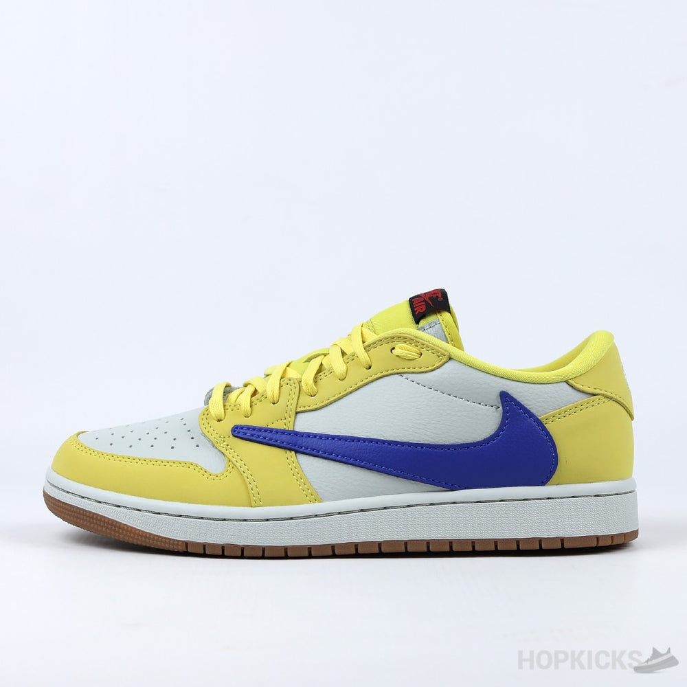 Air Jordan 1 Retro Low OG SP Travis Scott Canary (Premium Batch)