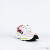 Hoka Bondi XM Shoes White and Orange (Premium Batch) - Photo 5