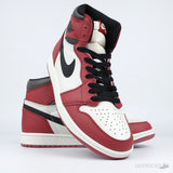 Air Jordan 1 Retro High OG "Chicago Lost And Found" (Premium Plus Batch) - Photo 9