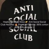 Hoodie - Anti Social Social Club [ USA Sizes bigger then our other products] - Photo 7