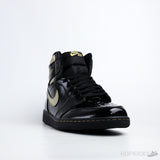 Air Jordan 1 Retro High Black Metallic Gold (Dot Perfect) - Photo 2