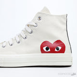 Play x Converse All-Star 70s High White (Premium Batch) - Photo 4
