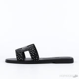 Hermes Black Rhinestones Oran BN (Premium Batch) - Photo 1