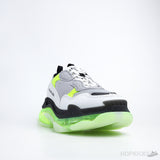 Bale*ciaga Triple S Clear Sole White Green - Photo 2