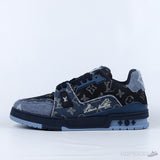 Louis Vuitton Trainer 'Denim' (Premium Plus Batch) - Photo 1
