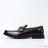 LV Major Side Monogram Brown Loafers (Dot Perfect) - Photo 1