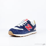 New Balance 574 Dark Blue Red (Premium Batch) - Photo 2
