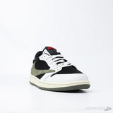 Travis Scott x Air Jordan 1 Low OG 'Olive' (Dot Perfect) - Photo 2
