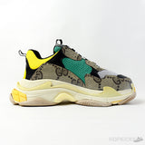 Gucci x Balenciaga The Hacker Project Triple S Beige Green - Photo 5