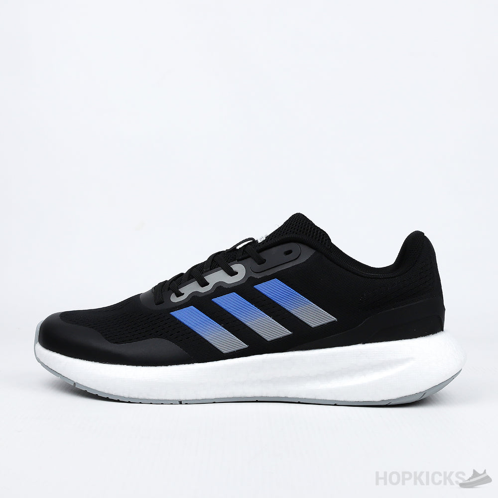 Adidas Runfalcon 3.0 Black Blue (Premium Batch)