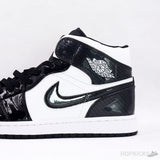 Air Jordan 1 Mid Carbon Fiber V2 - Photo 6