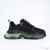 Bale*ciaga Triple S Black Green (Dot Perfect) - Photo 5