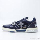 Louis Vuitton Trainer Navy Mesh (Dot Perfect) - Photo 1