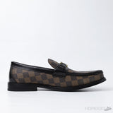 LV Damier Print Major Loafer Brown (Dot Perfect) - Photo 3
