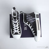 Dior B23 High Top Black White (Dot Perfect) - Photo 2
